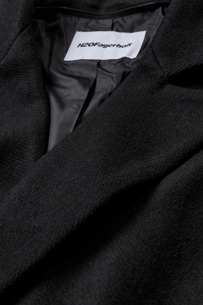2 in 1 Coat - Black - H2O Fagerholt