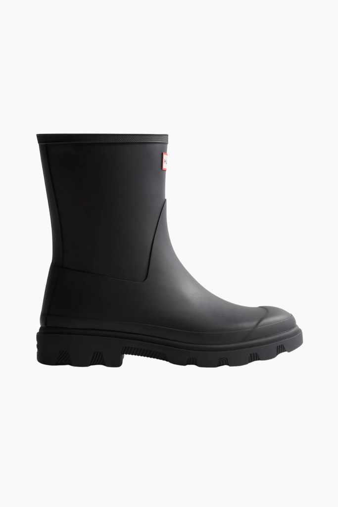 Unisex Downpour Short Boot - Black - Hunter
