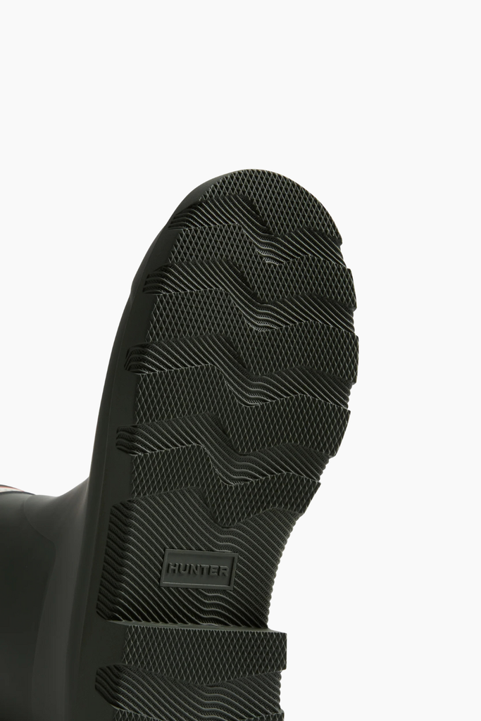 Unisex Downpour Short Boot - Dark Olive - Hunter