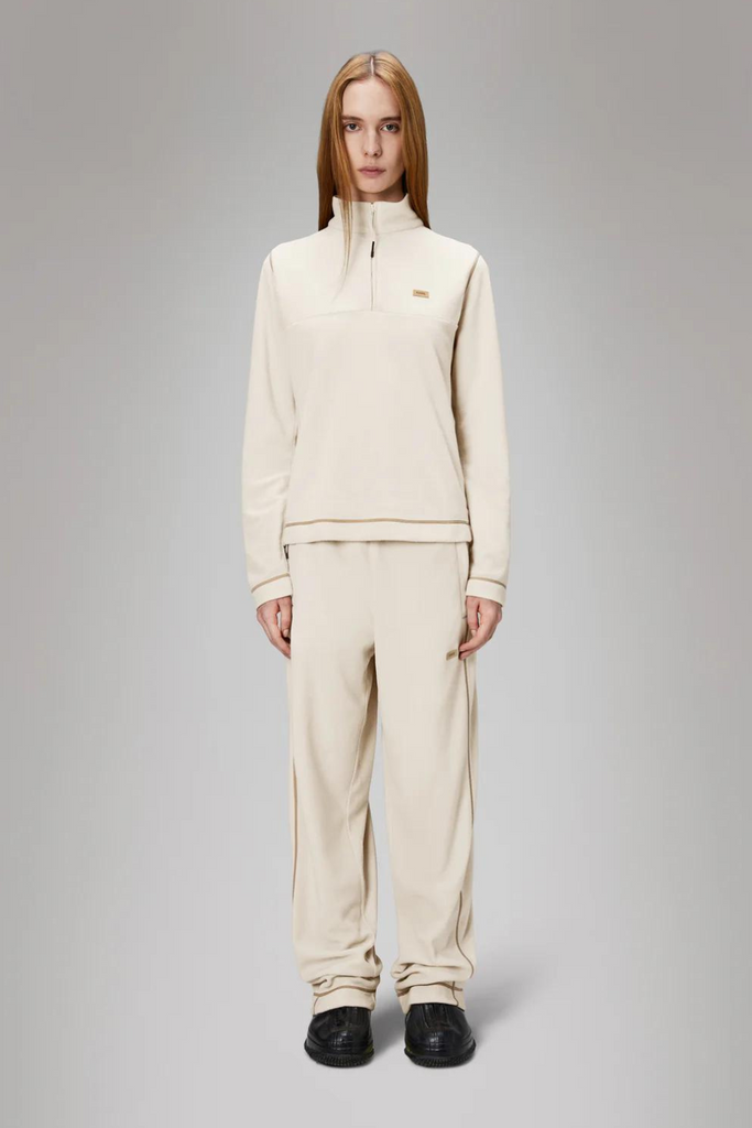 Addis Fleece Curve Half Zip - Dune - Rains
