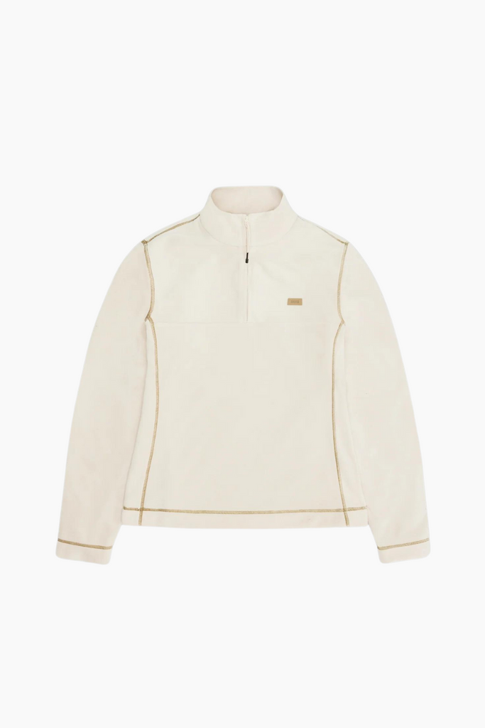 Addis Fleece Curve Half Zip - Dune - Rains