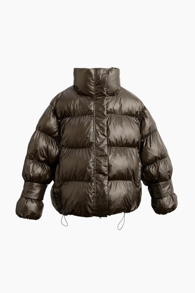 Active Collar Jacket - 6015 Chocolate Torte - Oval Square