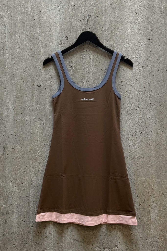 AlbaRS Dress - Multi Brown - Résumé