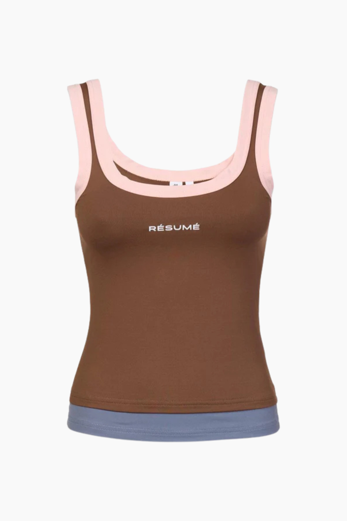 AlexRS Top - Multi Brown - Résumé