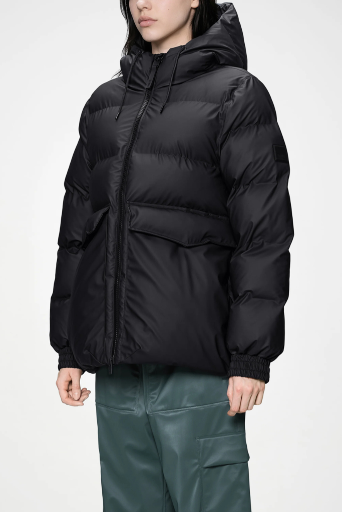 Alta A-Line Puffer W Jacket W3T3 - Black - Rains