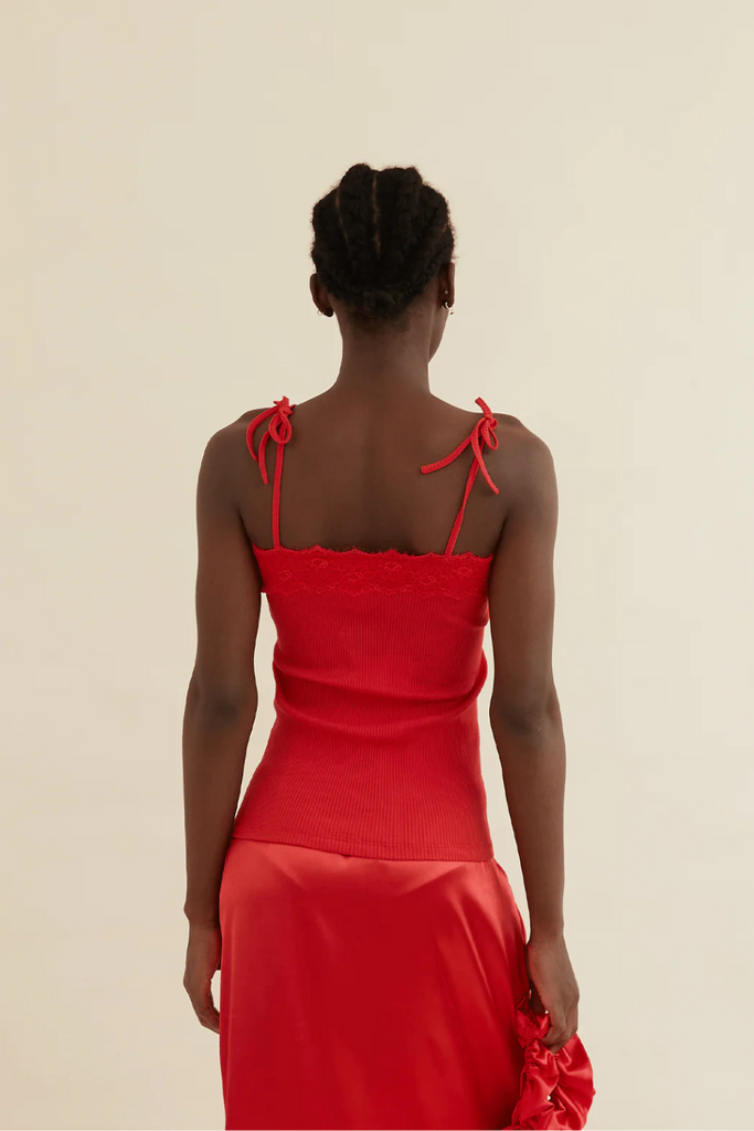 Audruy Seamless Top - Mars Red - OpéraSPORT