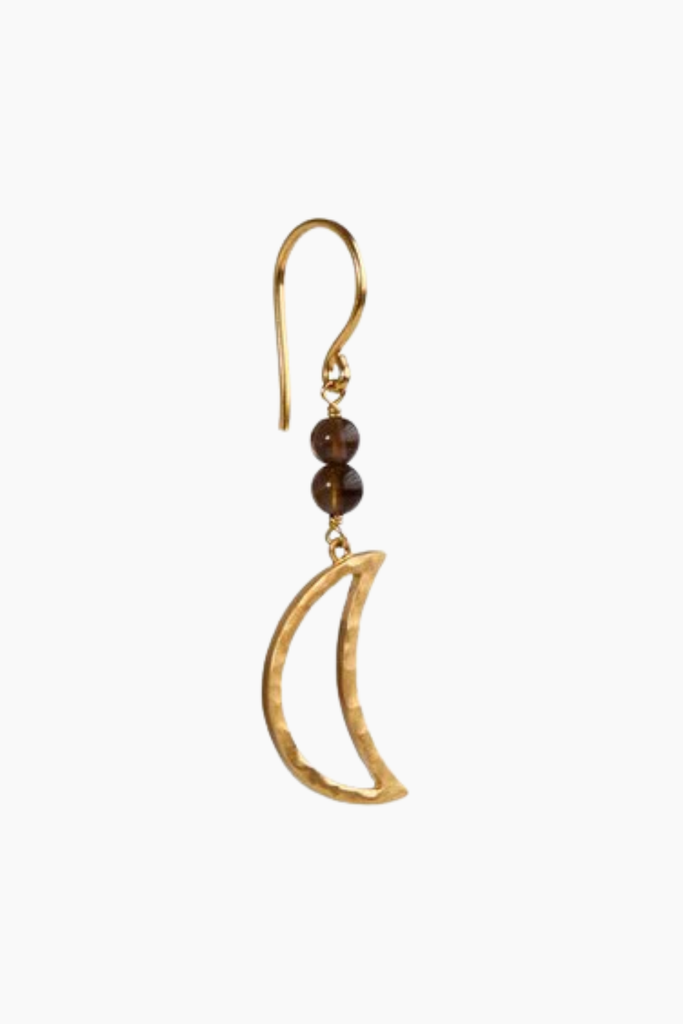 Bella Moon Earring - Mocha - Stine A