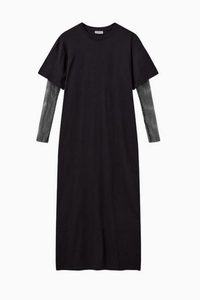 Bex T-shirt Dress - Deep Black - H2O Fagerholt