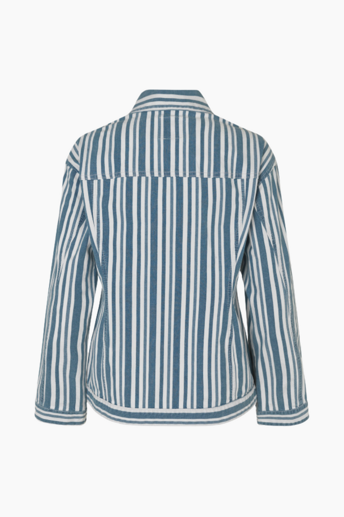 Billie Jacket - Striped Spring Denim - Baum und Pferdgarten