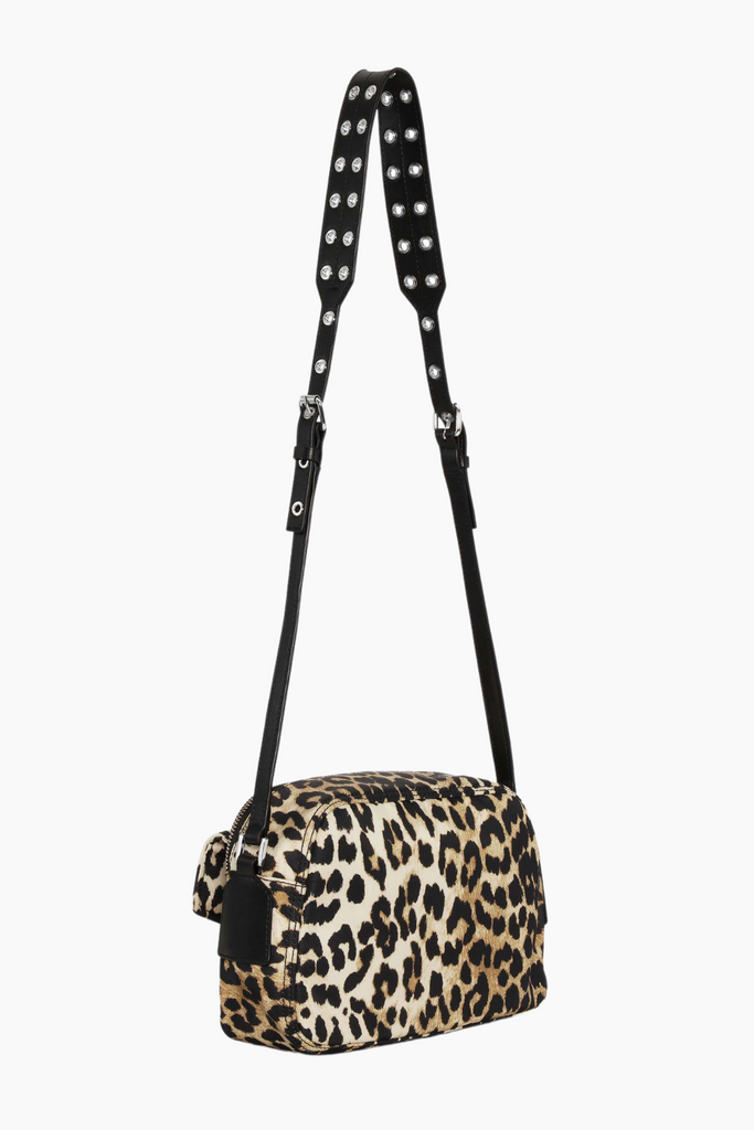 Bucky Camera Bag A6535 - Leopard - GANNI