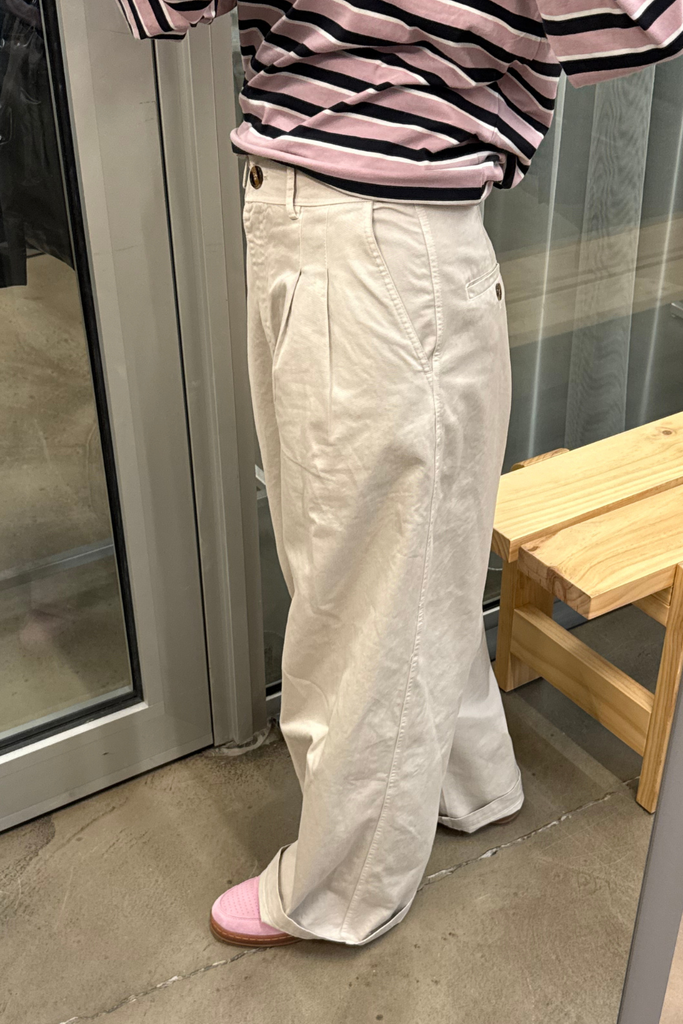 Camilla Pants - Off White - byQNTS