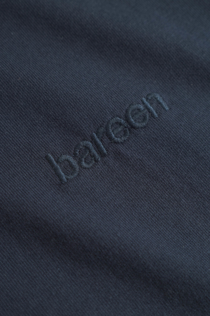 Classic Fit Tee - Navy Blue - bareen