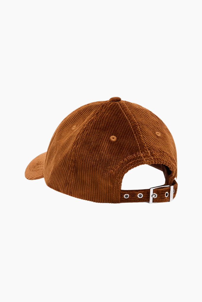 Corduroy Ganni Cap - Tortoise Shell - GANNI