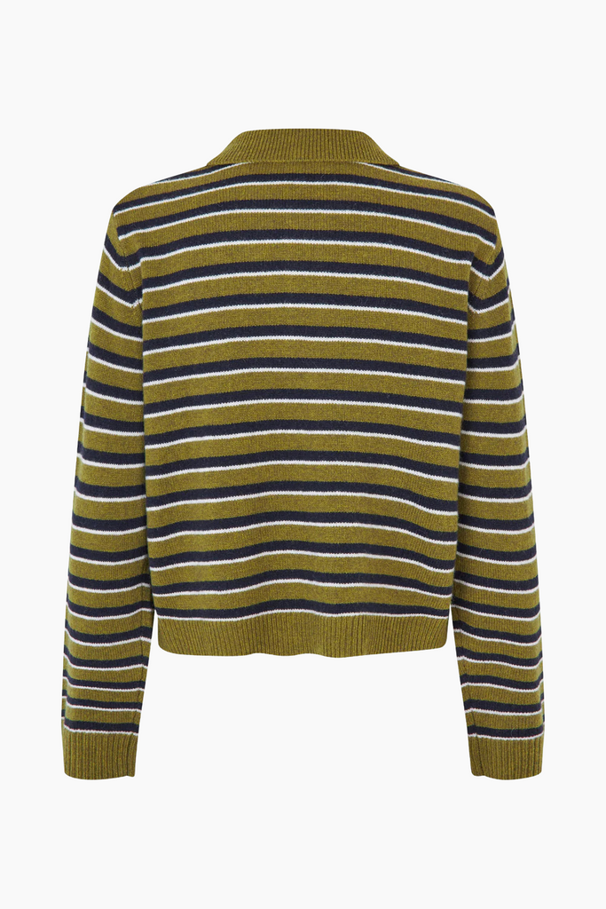 Cori Sweater - Ivy Green Stripe - Baum und Pferdgarten