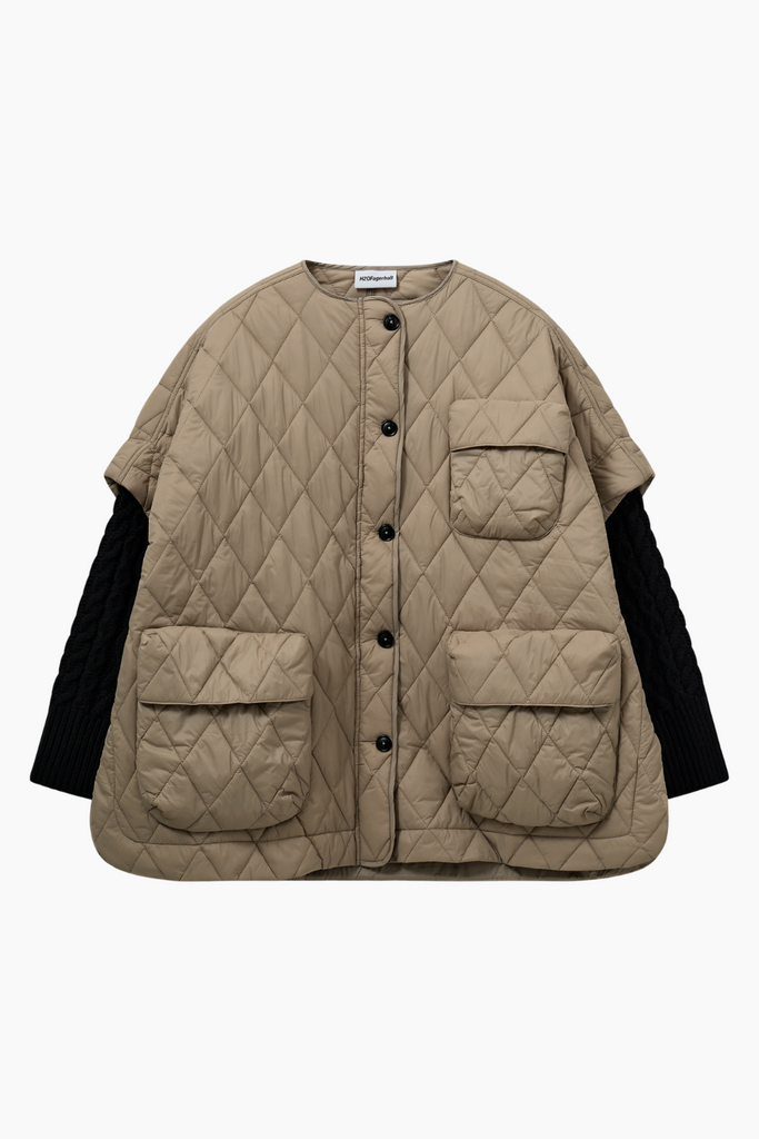 Cosiah Jacket - Creamy Grey - H2O Fagerholt