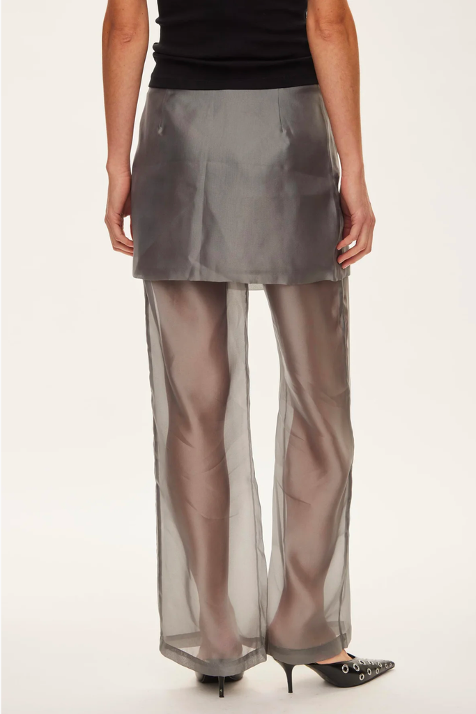 Cosmo Sheer Trousers - Dark gull Grey - Oval Square