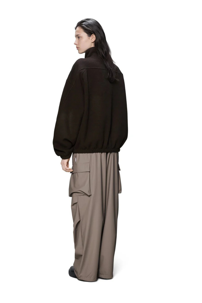 Fleece Zip Jacket - Bark - Rains