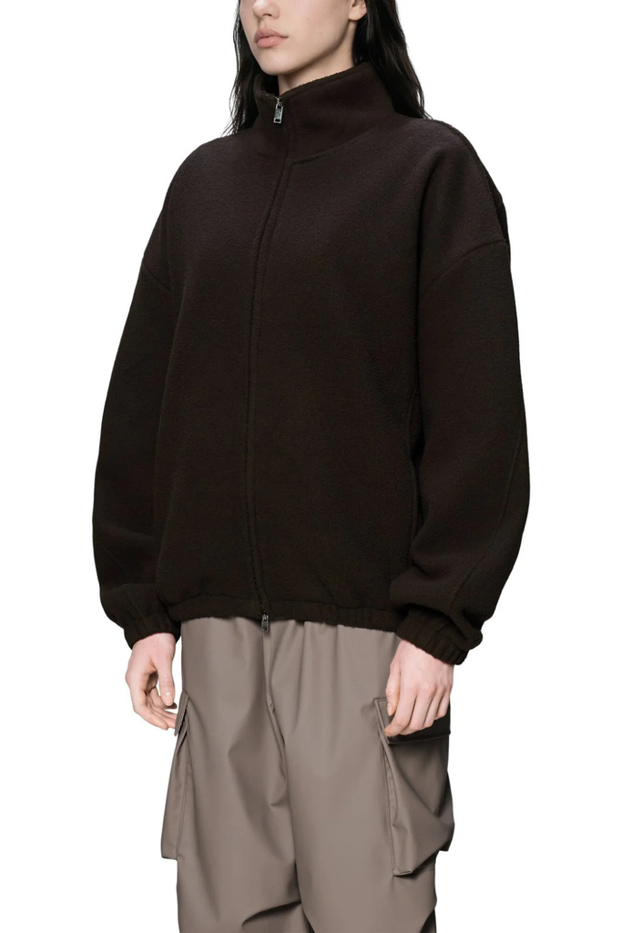 Fleece Zip Jacket - Bark - Rains