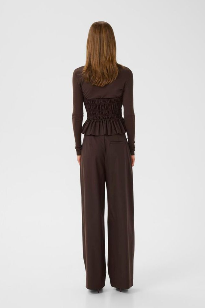 GZPaula MW Pants - Mole - Gestuz