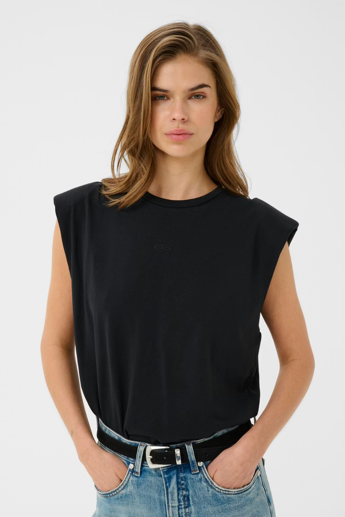 GZkathrin Muscle Tee - Black - Gestuz