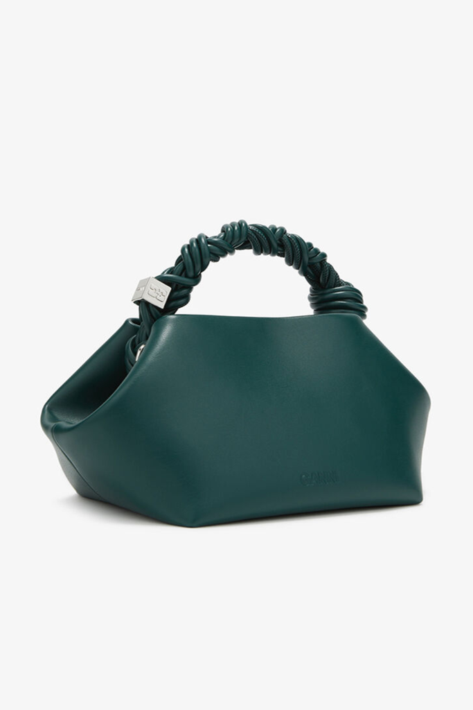 Ganni Bou Bag Small C2100036 - Dark Green - GANNI