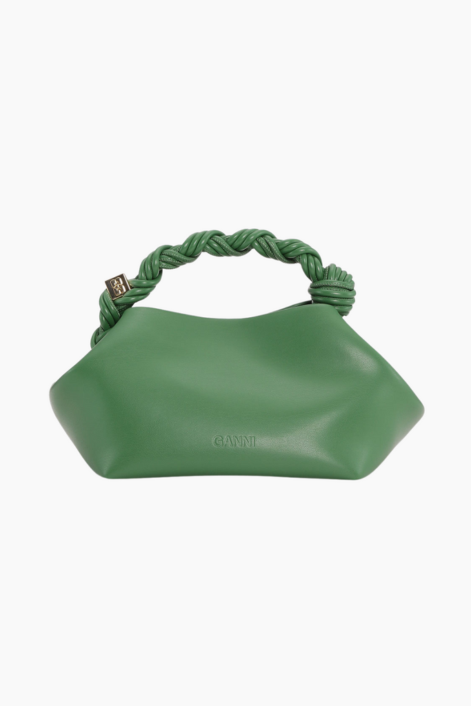 Ganni Bou Bag Small Patent Oleatex A6496 - Juniper - GANNI