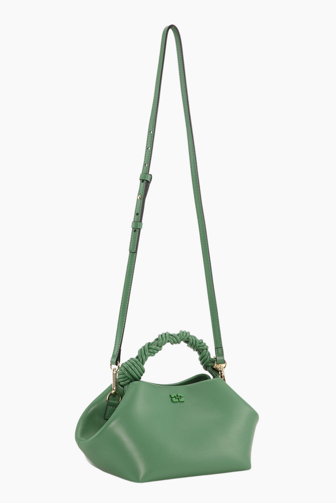 Ganni Bou Bag Small Patent Oleatex A6496 - Juniper - GANNI