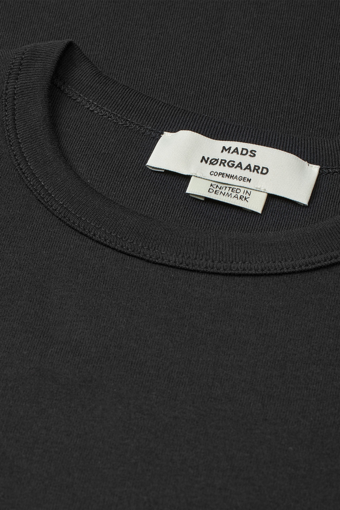 Grace Jersey June Tee - Black - Mads Nørgaard