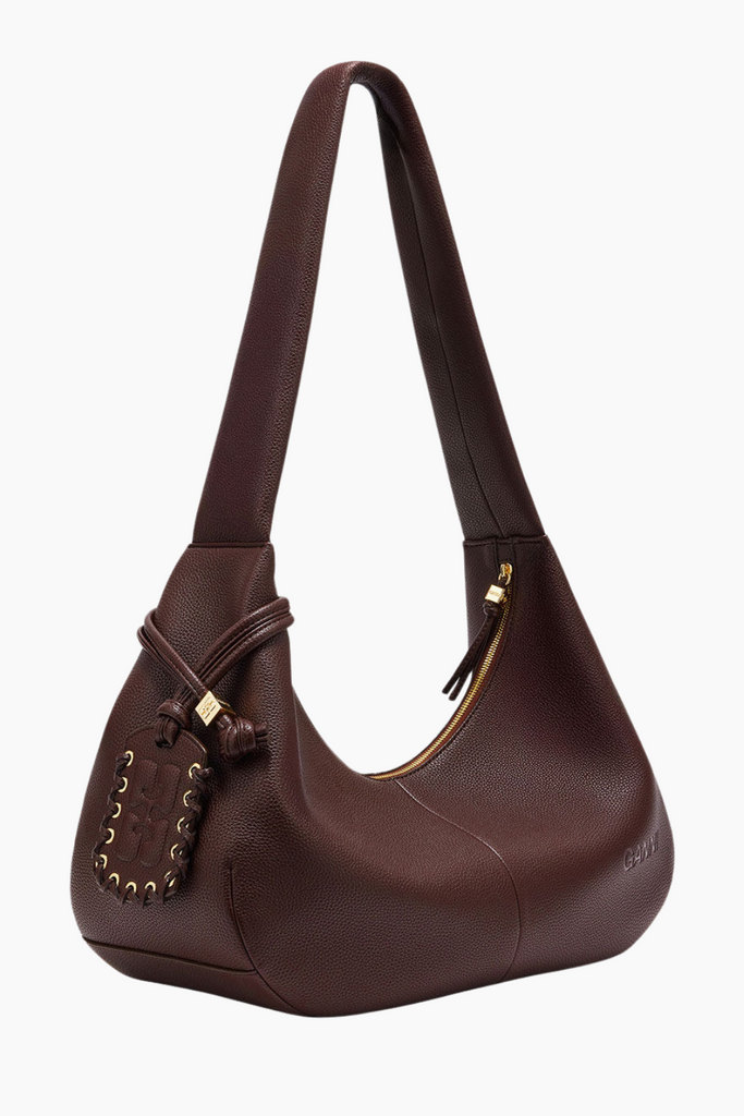 Hobo Medium Grained A7298 - Chicory Coffee - GANNI