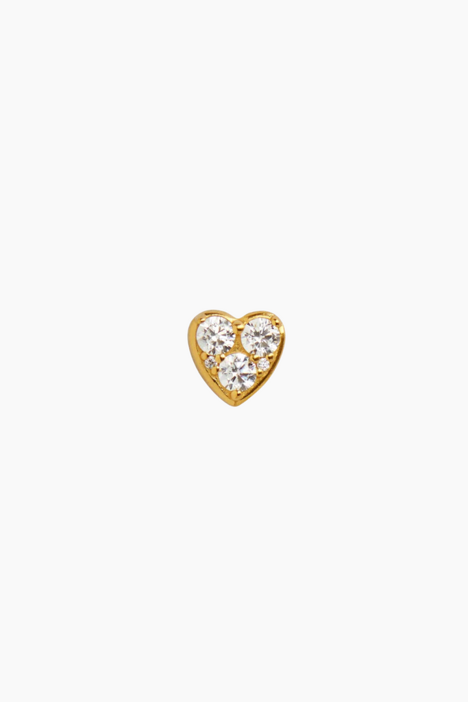 J' Adore Earring - Gold - Stine A