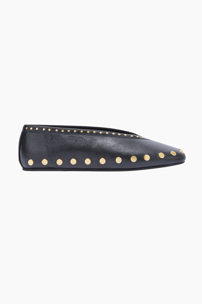 Jenny Ballerina Nappa B1020168 - Black - GANNI