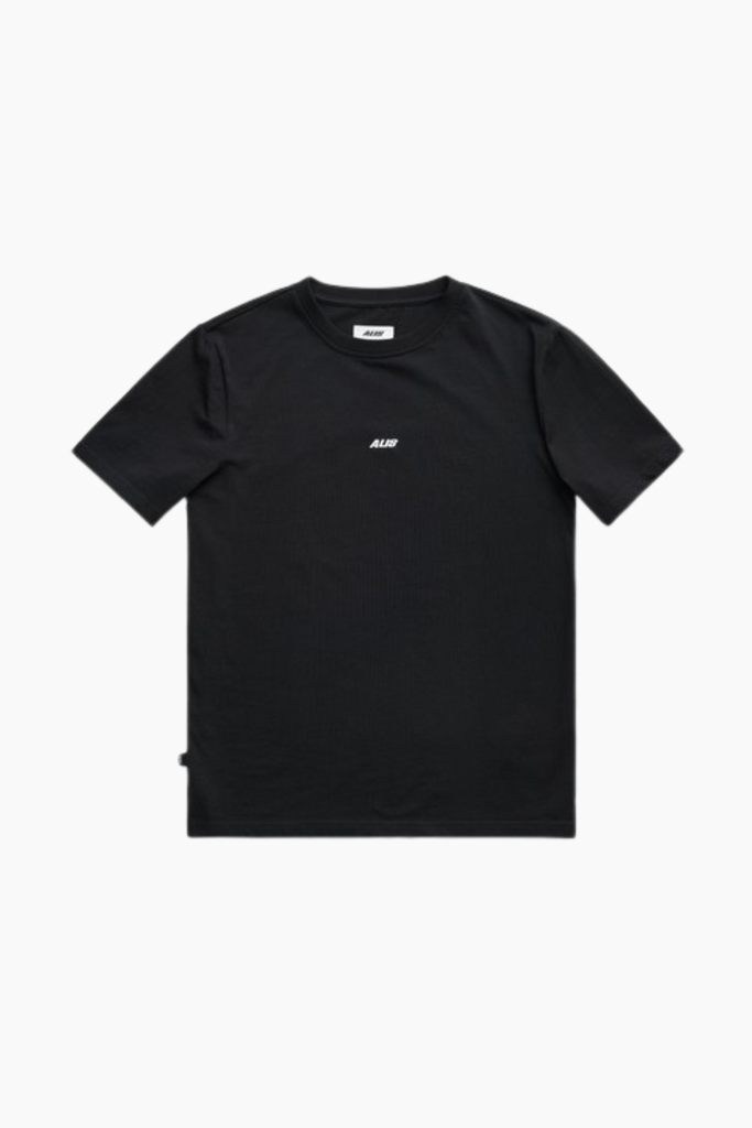 Jeron Essential T-shirt w/Logo - Solid Black - ALIS