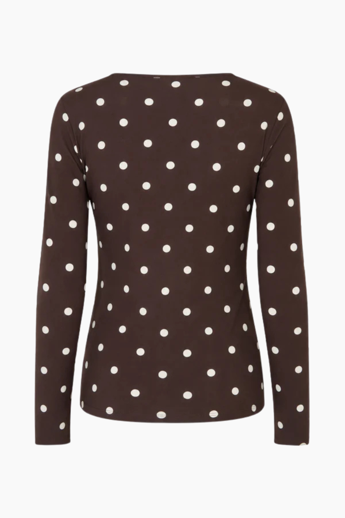 Jodie Blouse - Coffee Bean Dots - Baum und Pferdgarten