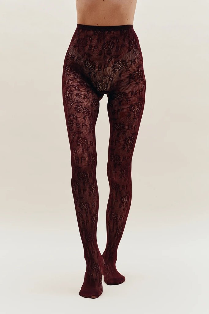 Laci Socks - Bordeaux - Baum und Pferdgarten