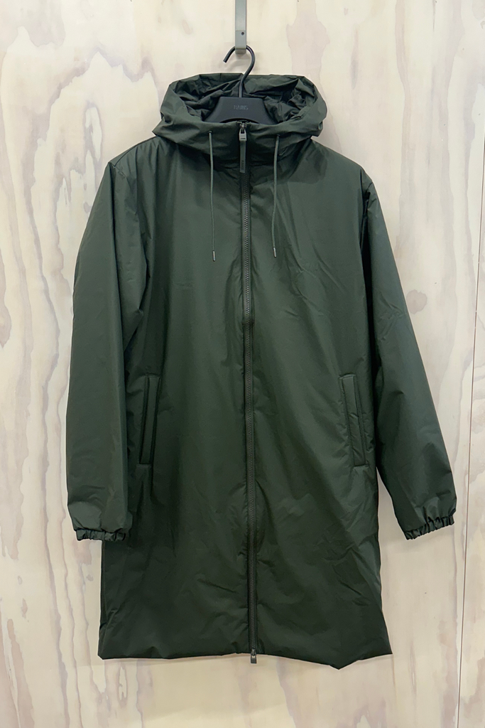 Lohja Longer Insulated Jacket W3T2 - Green - Rains