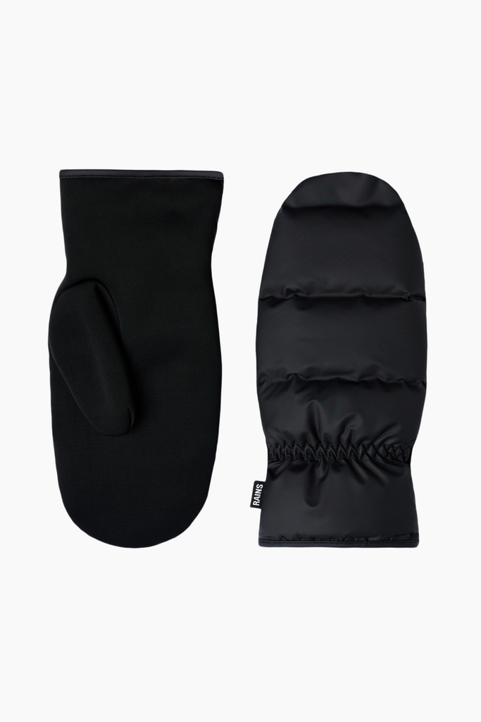 Lohja Puffer Mittens W1T2 - Black - Rains