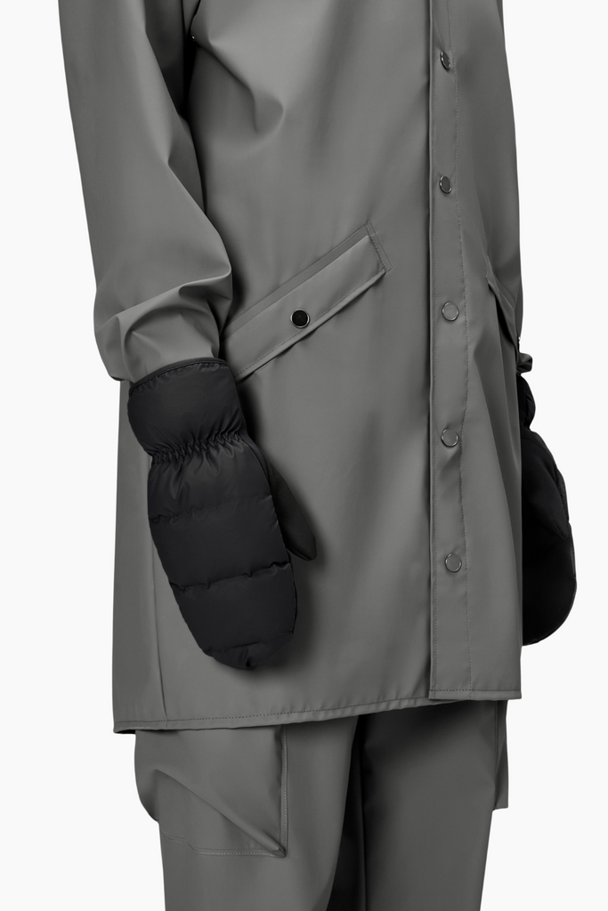 Lohja Puffer Mittens W1T2 - Black - Rains