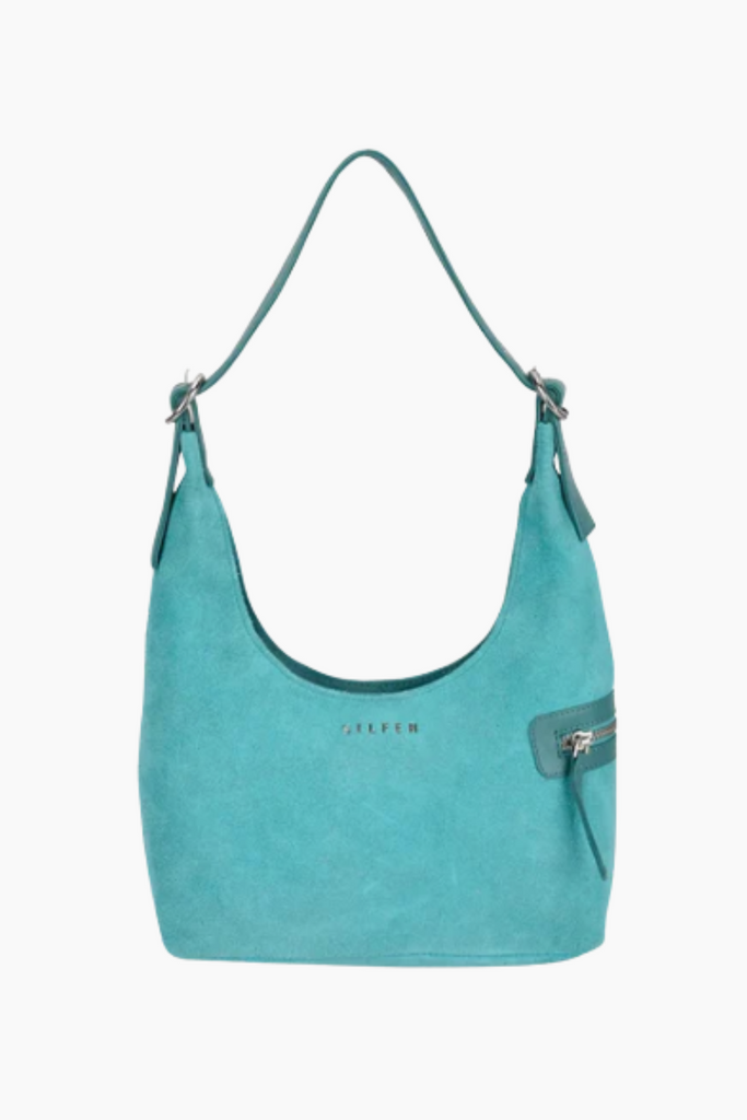 Lotta Shoulder Bag - Turquoise - Silfen Studio