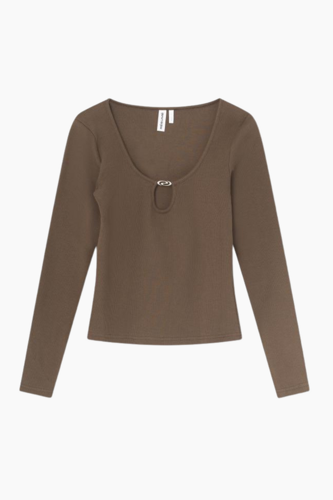 LucyRS Blouse - Brown - Résumé
