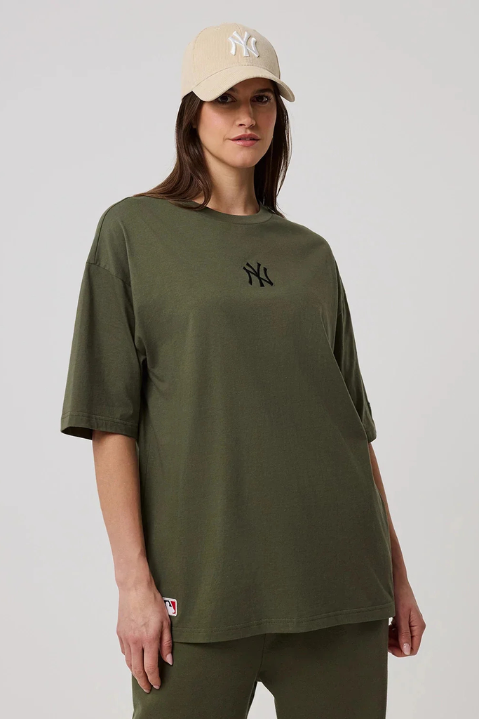MLB League Ess Oversized Tee - Olive - New Era