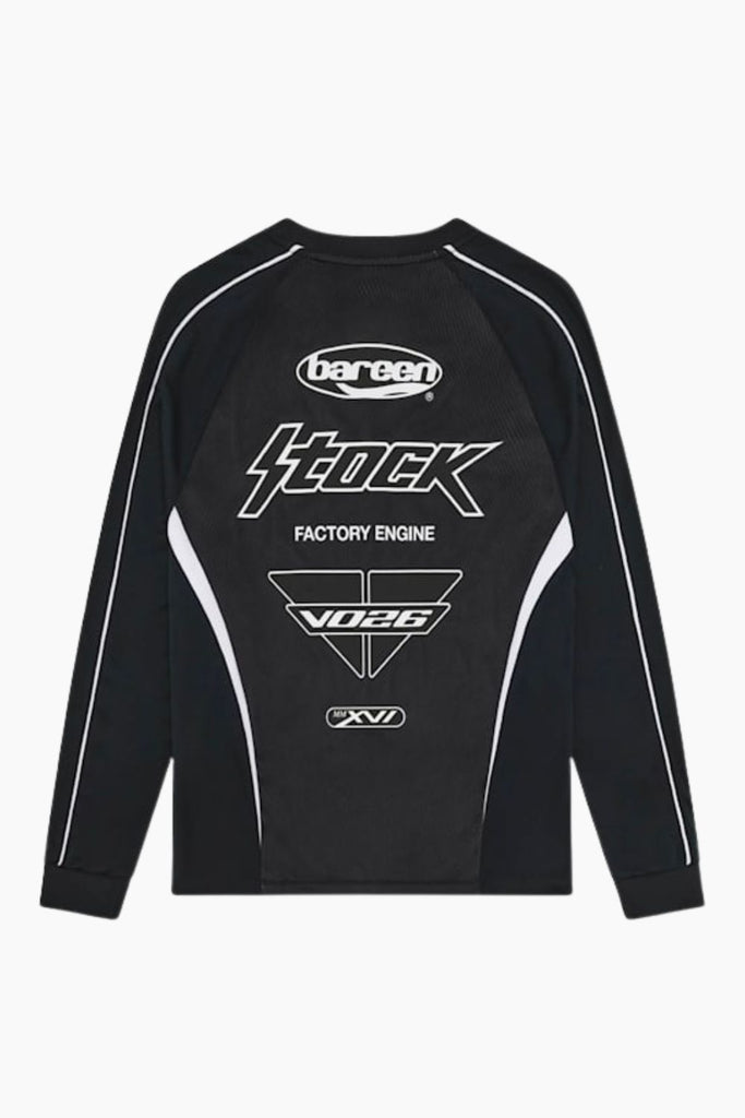 Moto Longsleeve - Black - bareen