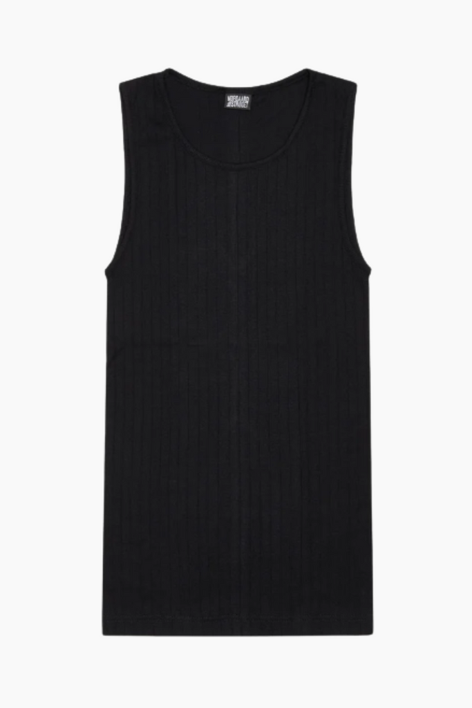 NPS Tank Top Solid Color - Black - Nørgaard på Strøget