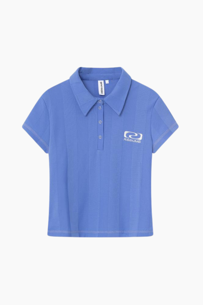 NoelRS Polo Tee - Blue Lagoon - Résumé