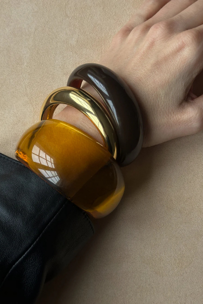 Novie Bracelet - Clear Mocca - Pico