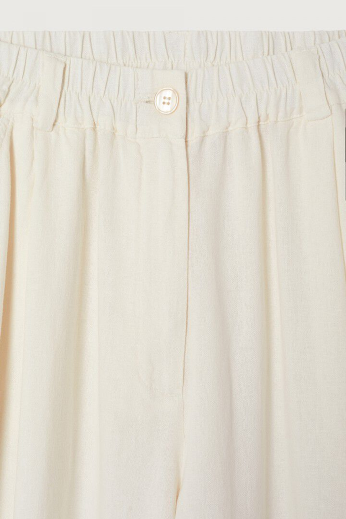 Ozutown Women’s Trousers - Nacre - American Vintage