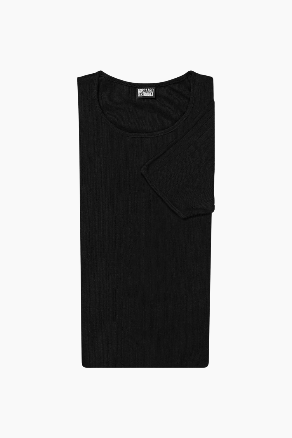 101 Short Sleeve Solid Color - Black - Nørgaard på Strøget