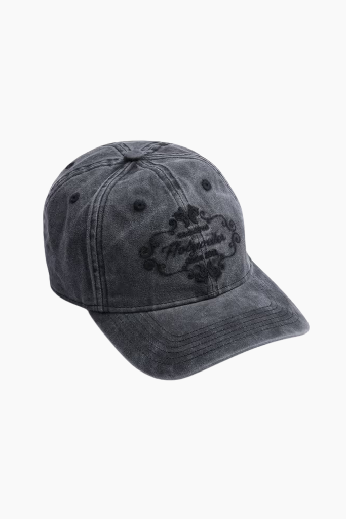 Carmen Cap - Black Washed - Holzweiler