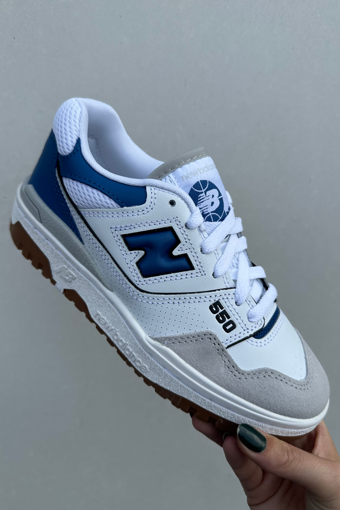 BB550ESA - White/Blue Agate - New Balance