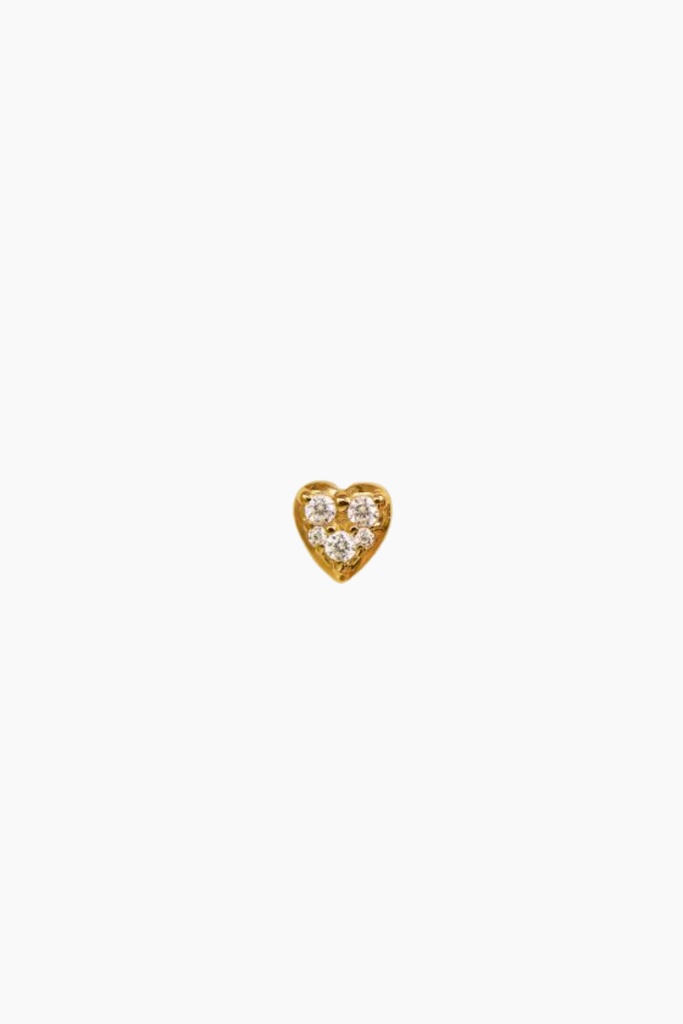 Petit J'adore Earring - Gold - Stine A
