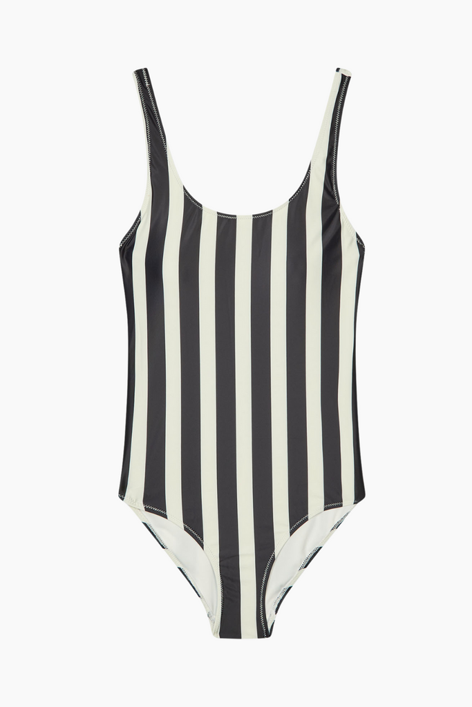 Sallee Swimsuit - Black/Vanilla Ice - Mads Nørgaard